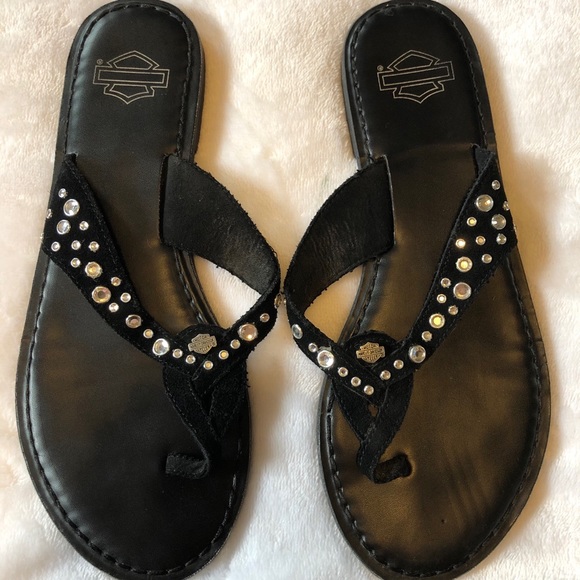 Harley-Davidson Shoes - Harley Davidson sandals black